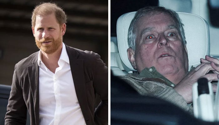 Prince Harry takes strong stance as reporter asks about Andrew arrest