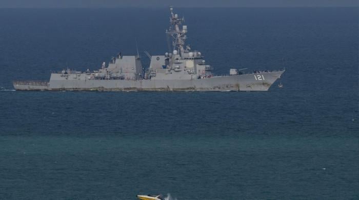 US military rejects Iran's claim of striking two destroyers in Middle East