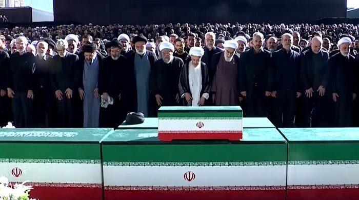Funeral prayers for slain Iranian Supreme Leader Khamenei begin in Tehran
