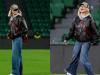 Sydney Sweeney brings Hollywood energy to a football stadium in Lisbon