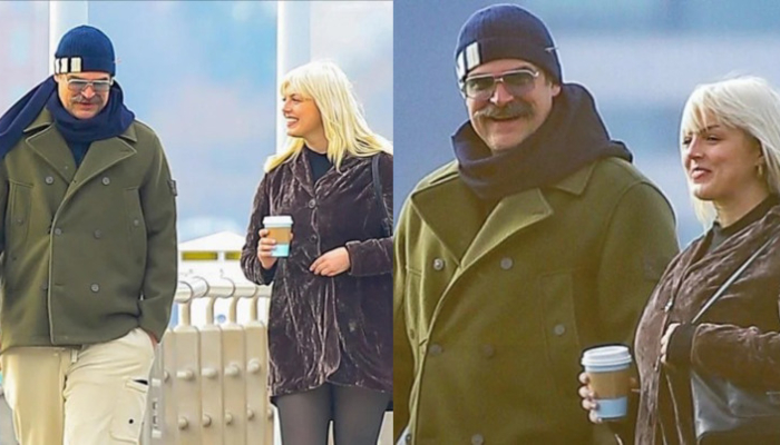 David Harbour and Morgan Cozzi from last year in NYC