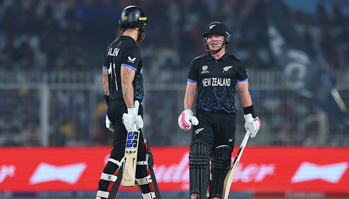 New Zealands Tim Seifert and Finn Allen in action during T20 World Cup semi-final clash against South Africa at Eden Gardens, Kolkata, India, March 4, 2026. — Reuters