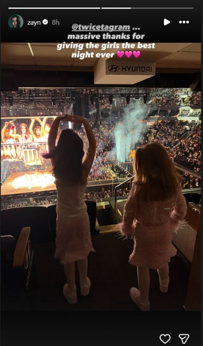 Zayn Malik shares best concert experience with daughter Khai