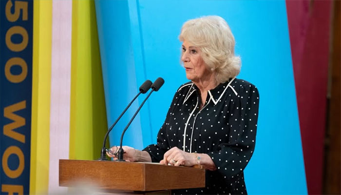 Queen Camilla jokes about Poohs struggle to understand English