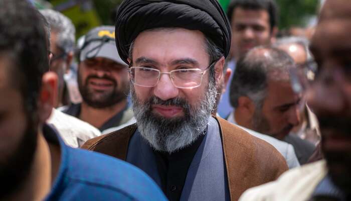 Mojtaba Khamenei, son of Irans slain supreme leader Ayatollah Ali Khamenei, attends a demonstration to mark al-Quds Day in Tehran, Iran, May 31, 2019. — Reuters