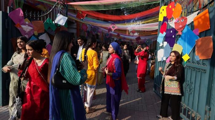 The paradox of joy — Basant edition