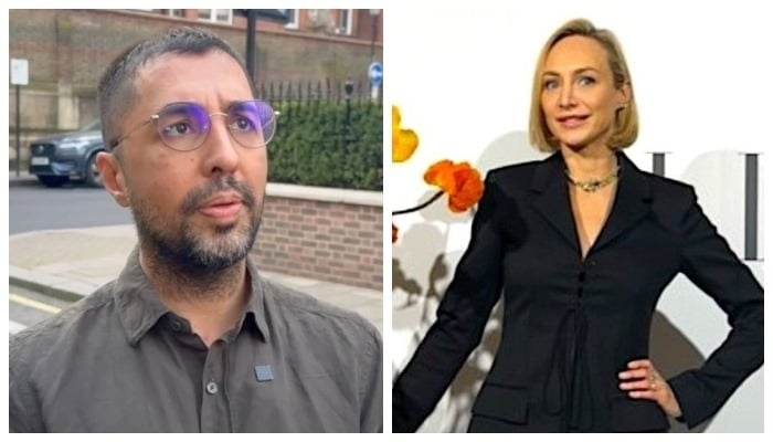 British-Indian national and Chief Patron of Jammu and Kashmir National Panthers Party (JKNPP), Ankit Love (left) and his close friend and neighbour, Lina Packeviciute, who was found dead at her home in Belgravia on March 2, 2026.— Reporter