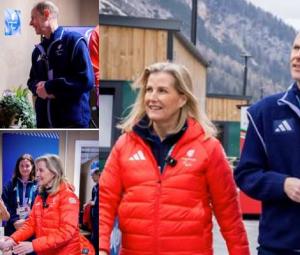 Duchess Sophie, Prince Edward light up Paralympic village with love, support