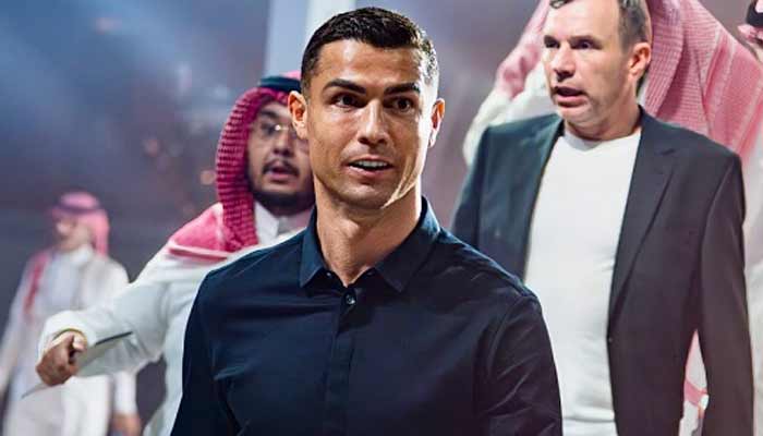 Cristiano Ronaldo during the Esport World Cup Ceremony. — Instagram/@Cristiano