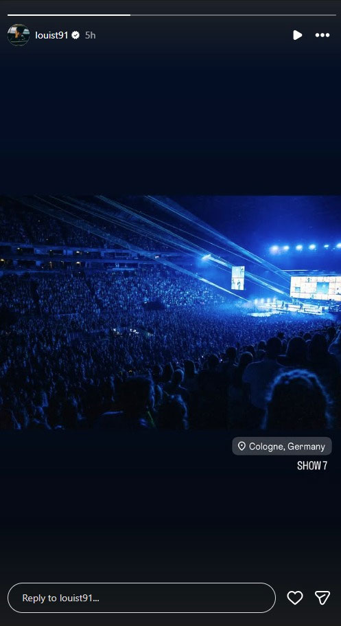 Louis Tomlinson draws massive crowd in new concert
