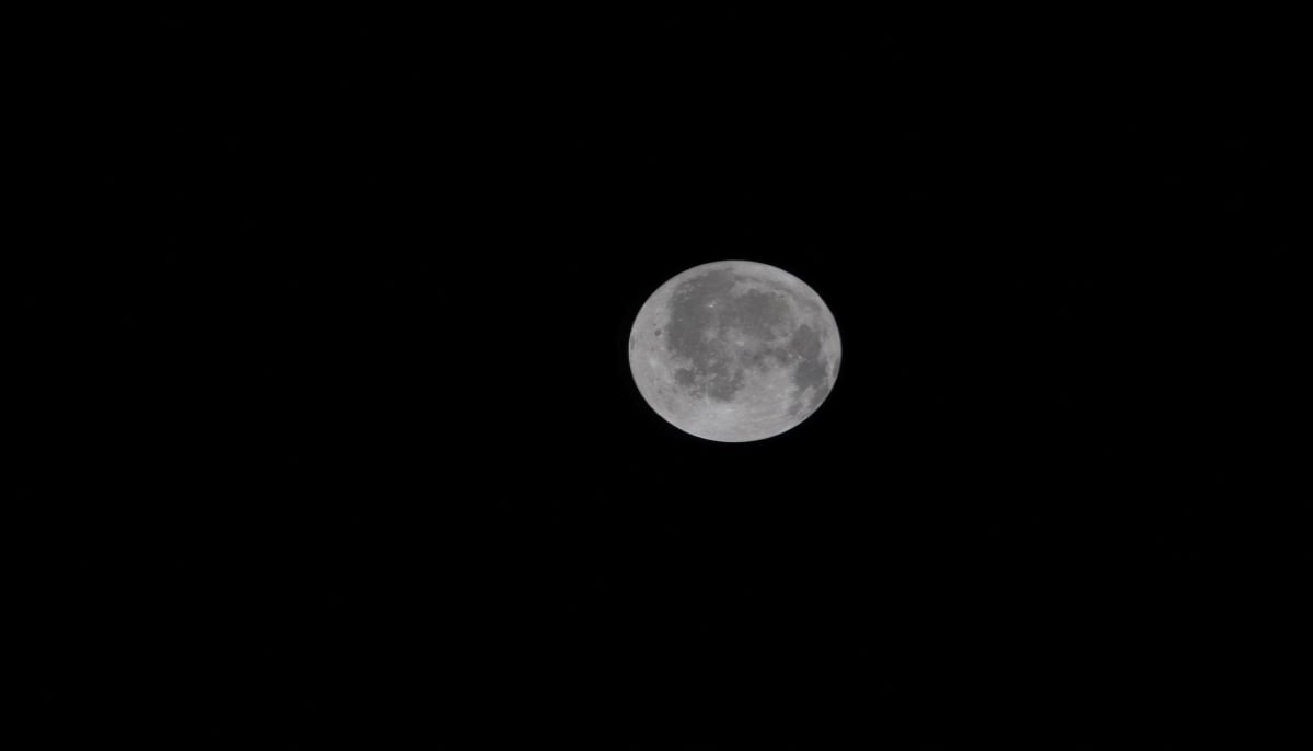 A view of the moon taken by an Artemis II crew member through the window of the Orion spacecraft on the third day of the Nasa mission April 3, 2024. — Reuters