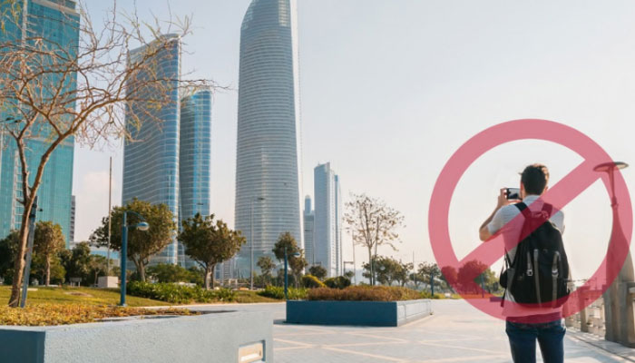 Abu Dhabi Police issue warning against filming sensitive locations in the UAE and spreading misleading information on social. — X/@ADPoliceHQ