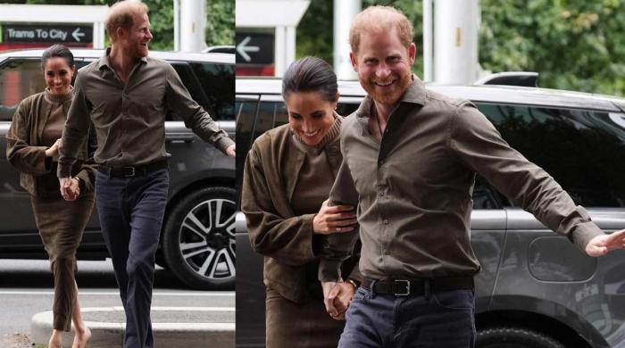 Prince Harry throws himself between Meghan, danger in viral video 