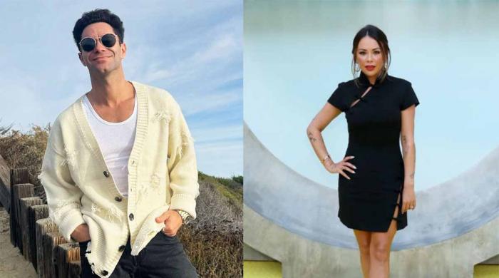 Janel Parrish, Sasha Farber spark romance rumors with flirty dance video