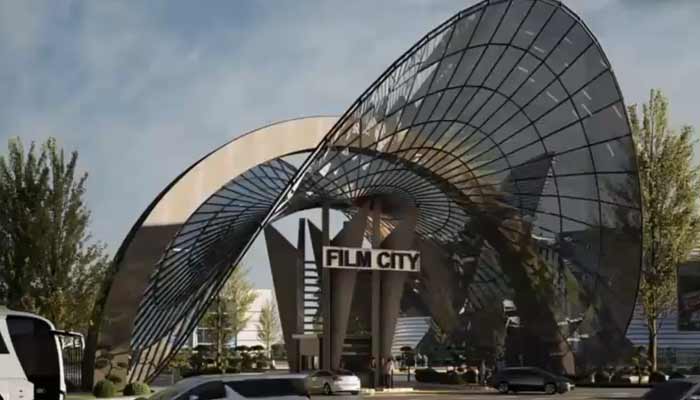 Image shows an illustrated picture of the Punjab Film City project shared by Punjab government on April 26, 2026. — X/@MaryamNSharif