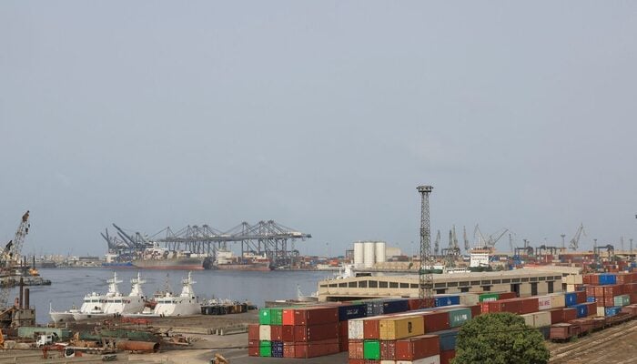 Shipping containers are seen at the Karachi port in Karachi, Pakistan, June 10, 2025. — Reuters
