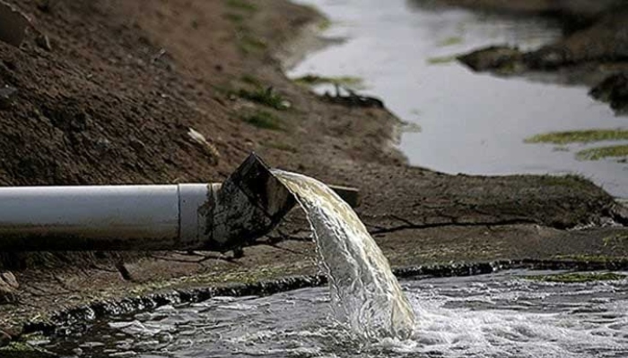 Water coming out of a pipeline. — AFP/File