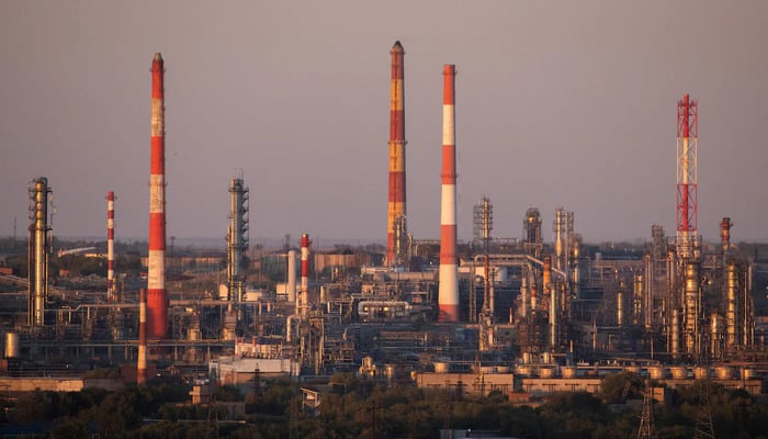 General view of Orsknefteorgsintez oil refinery in the city of Orsk, Orenburg region, Russia August 28, 2025. — Reuters