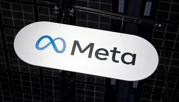 The logo of Meta is seen during the Viva Technology conference dedicated to innovation and startups at Porte de Versailles exhibition center in Paris, France. — Reuters/File