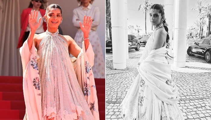 Pakistani actor Sanam Saeed marks her appearance at the Cannes Film Festival 2026 as a representative of Asian artists. — Instagram/@TheJuggernaut, @sanammody