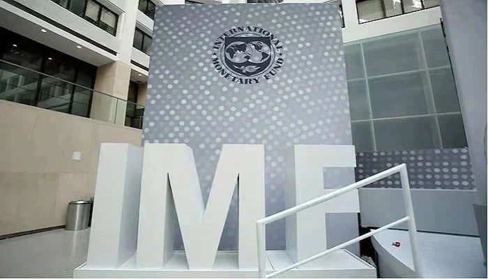 The International Monetary Fund logo is seen inside the headquarters at the end of the IMF/World Bank annual meetings in Washington, US, October 9, 2016. — Reuters