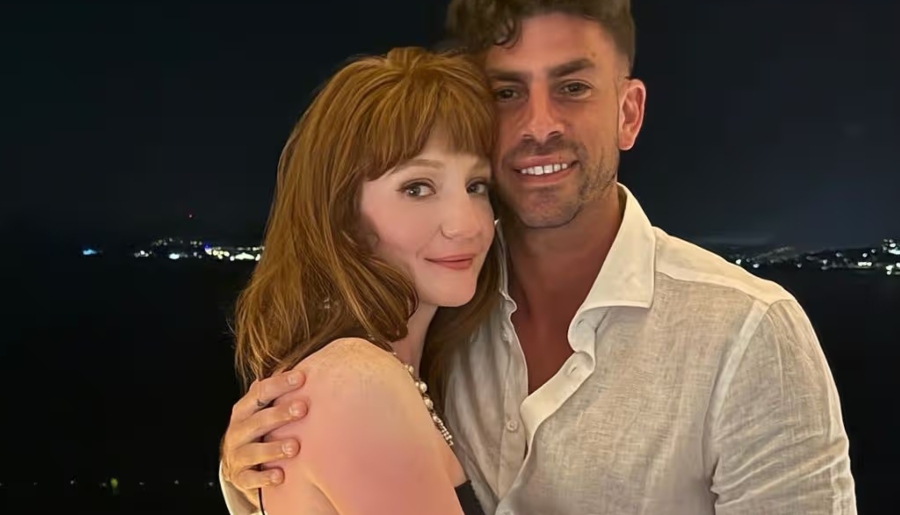 Nicola Roberts and her fiancé Mitch Hahn have welcomed their first child together