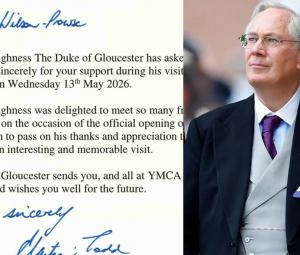 Duke of Gloucester praises YMCA Cornwall's new housing project