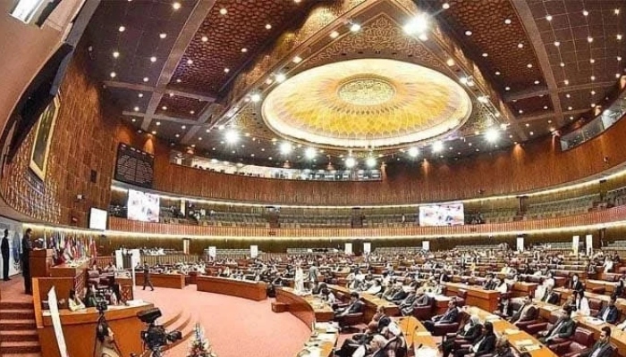 National Assembly during a session in Islamabad. — APP/File
