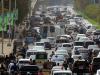 Nearly 100 e-challans issued for lane violations on Sharea Faisal with 'leniency'