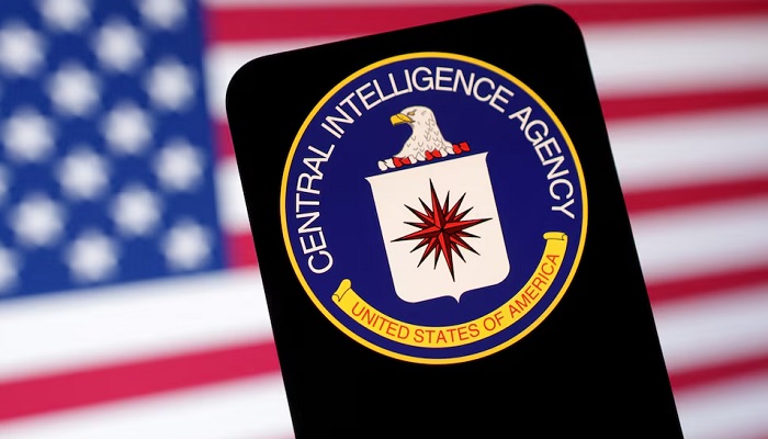 CIA (Central Intelligence Agency) logo and US flag are seen in this illustration taken May 6, 2025.— Reuters