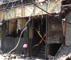 Fire in Delhi hotel kills at least 21, say police
