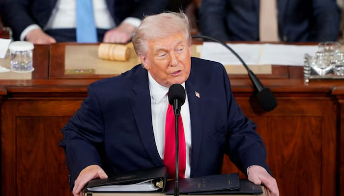 US President Donald Trump delivers the State of the Union address in the House Chamber of the US Capitol in Washington, DC, US, February 24, 2026. — Reuters/File
