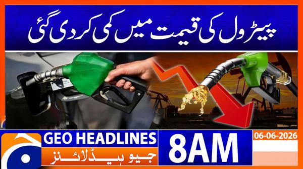 Geo News Headlines 8 AM | 6th June 2026