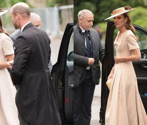 Princess Kate and William bring fairytale romance to Peter Phillips' big day
