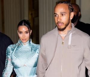 Kim Kardashian cheers on Lewis Hamilton amid growing romance 