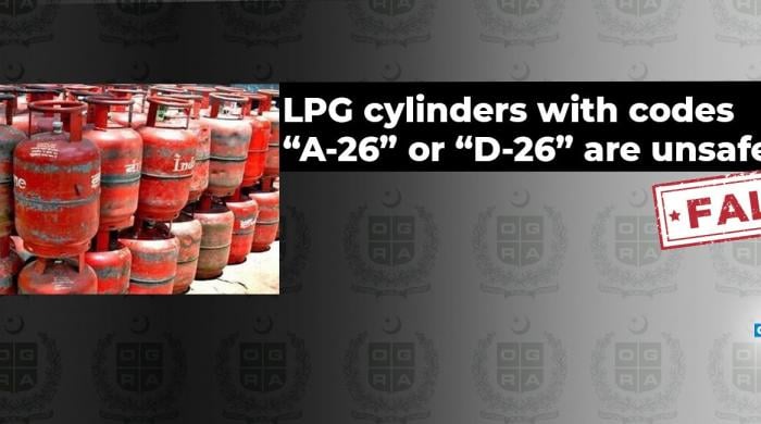 Fact-check: OGRA refutes viral claim about LPG cylinder expiry dates