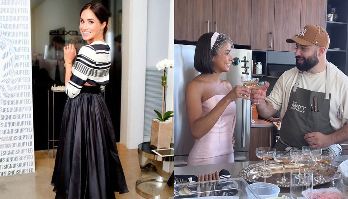 Meghan Markle serves up summer hosting tips with Olivia McDowell