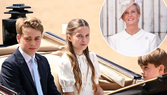 Duchess Sophies close bond with Charlotte, George, Louis put on display