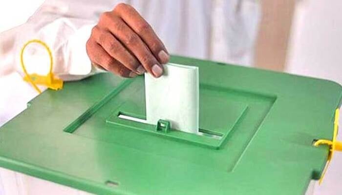 Representational image of a man casting a vote during elections. — Radio Pakistan/File