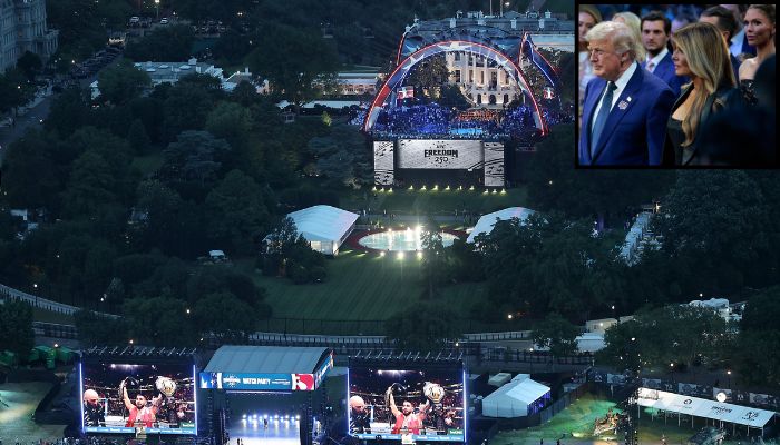 Trumps Freedom 250 blows past midnight with bloody heavyweight finish