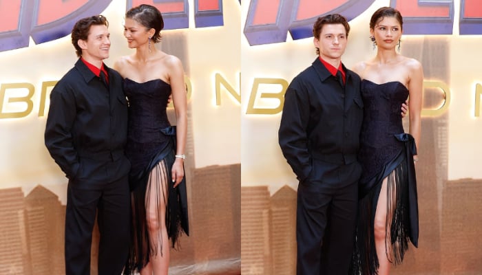 Zendaya, Tom Holland reunite for ‘Spider-Man’ red carpet after five years