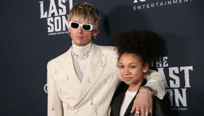 MGK welcomed Casie with Canon in July 2009