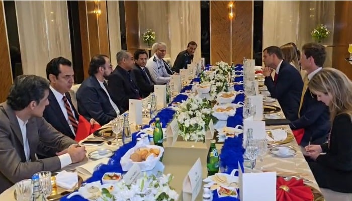 Pakistani and British officials attend meeting in Islamabad on June 17, 2026. — APP
