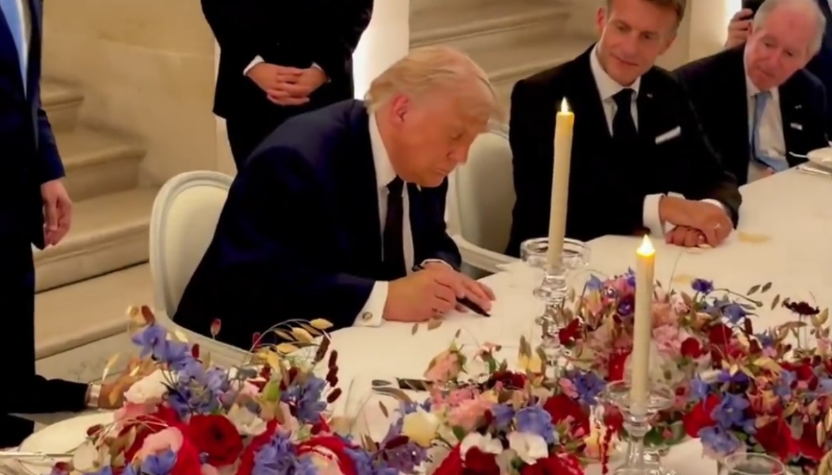 US President Donald Trump signs deal to end Middle East war on June 17, 2026. — @XWhiteHouse