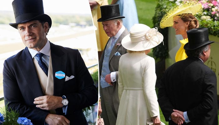 King Charles ‘welcomes’ Henry Cavill at Royal Ascot: ‘absolutely amazing’