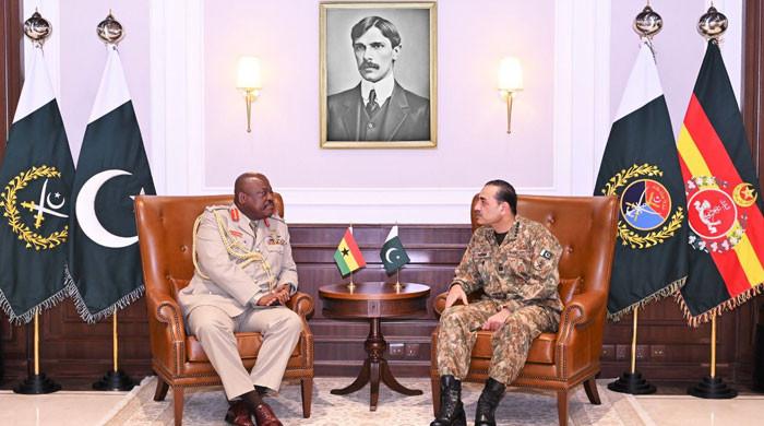 Field Marshal Munir, Ghana's CDS discuss defence cooperation
