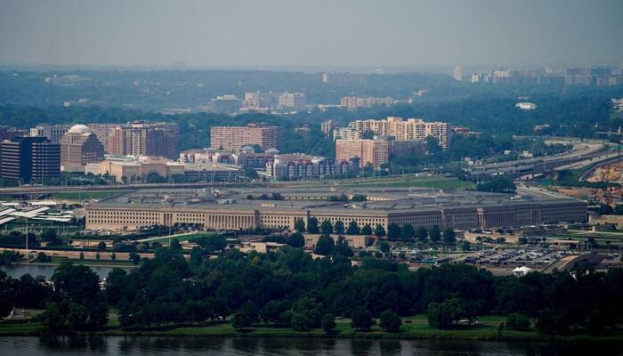 A view shows The Pentagon building as the preparations continue for the US Armys 250th Birthday Festival and Parade as seen from Washington, DC US, June 13, 2025. — Reuters