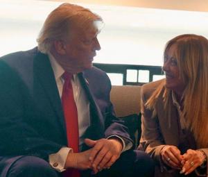 'She begged me to take a picture with her': Meloni hits back at Trump claim