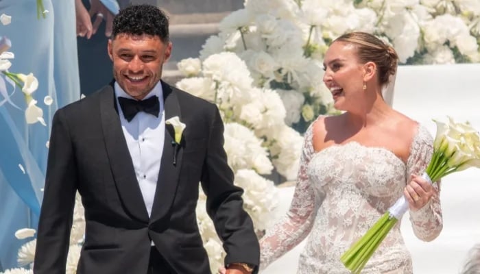 The couple, who have been together for eight years, said “I do” in Quinta do Lago, with around 70 close friends and family in attendance