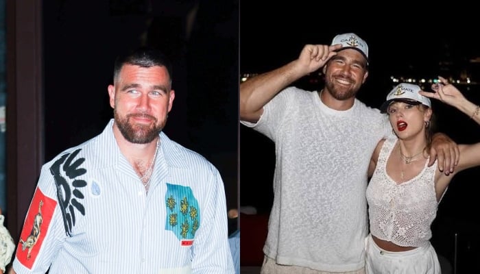 Travis Kelce goes full party mode after epic Taylor Swift shoutout
